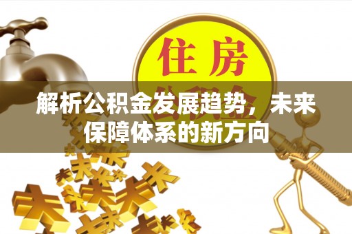 平罗解析公积金发展趋势，未来保障体系的新方向