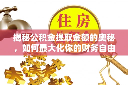 平罗揭秘公积金提取金额的奥秘，如何最大化你的财务自由