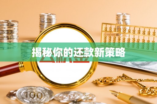 平罗揭秘你的还款新策略