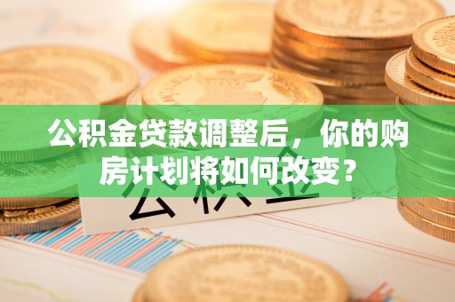 平罗公积金贷款调整后，你的购房计划将如何改变？