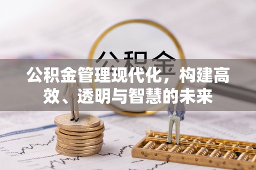 平罗公积金管理现代化，构建高效、透明与智慧的未来