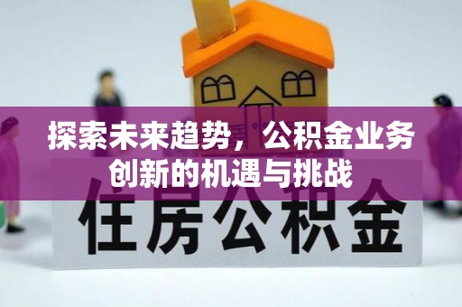 平罗探索未来趋势，公积金业务创新的机遇与挑战