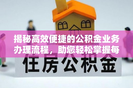 平罗揭秘高效便捷的公积金业务办理流程，助您轻松掌握每一步