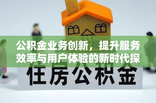 平罗公积金业务创新，提升服务效率与用户体验的新时代探索