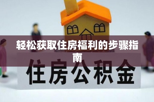 平罗轻松获取住房福利的步骤指南