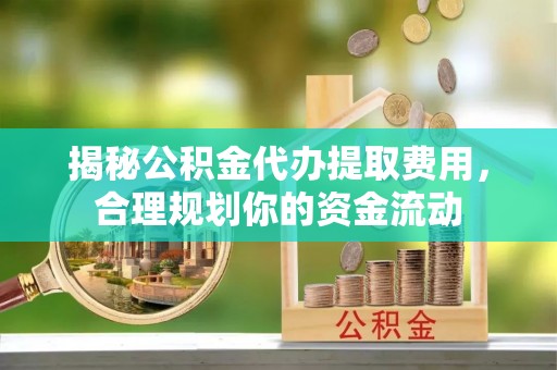 平罗揭秘公积金代办提取费用，合理规划你的资金流动