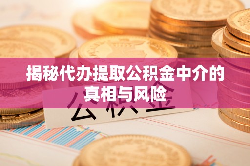 平罗揭秘代办提取公积金中介的真相与风险