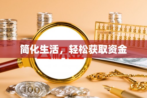 平罗简化生活，轻松获取资金
