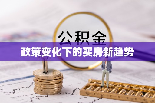 平罗政策变化下的买房新趋势